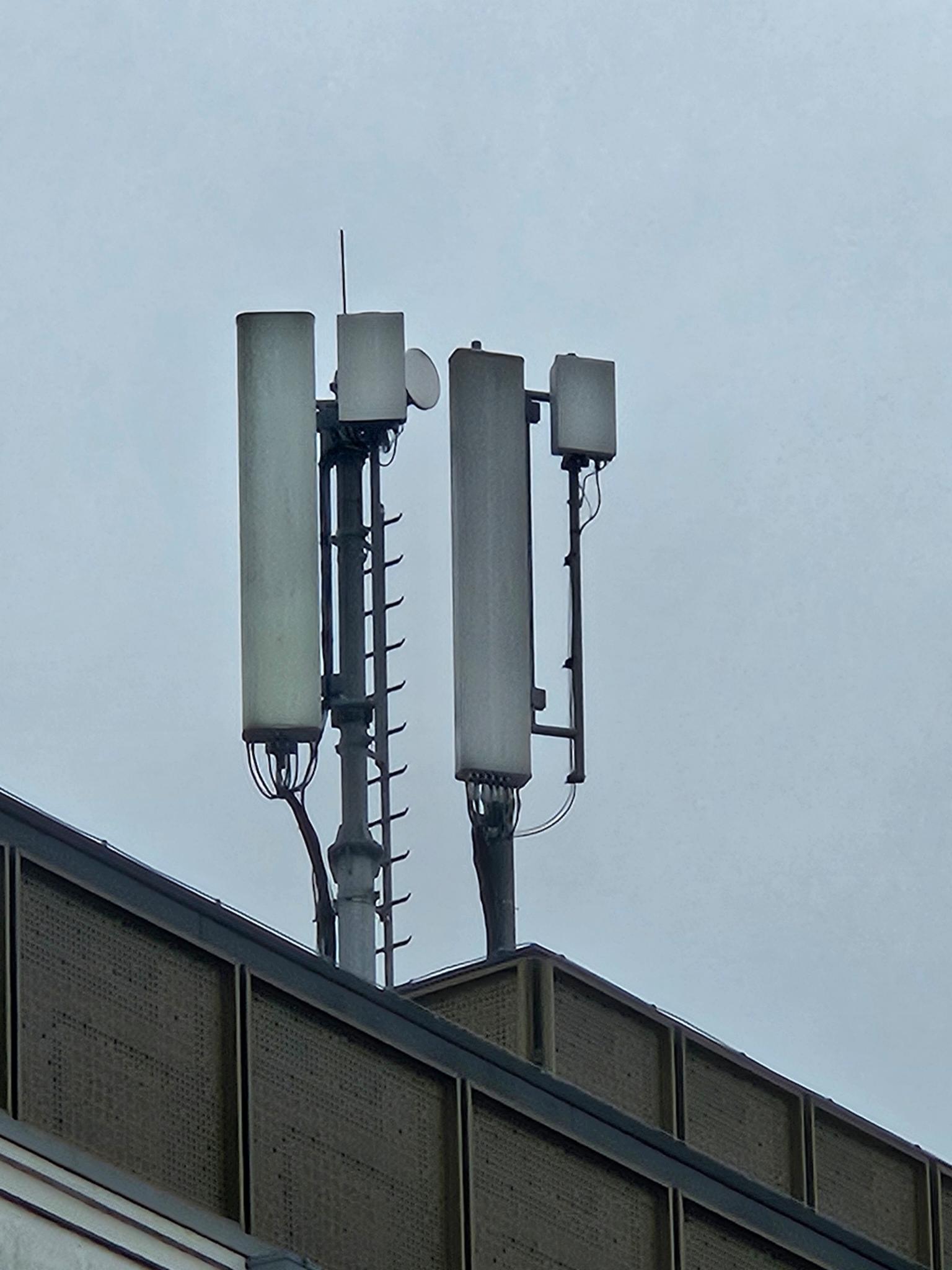 KPN LTE mast next to Grote Markt