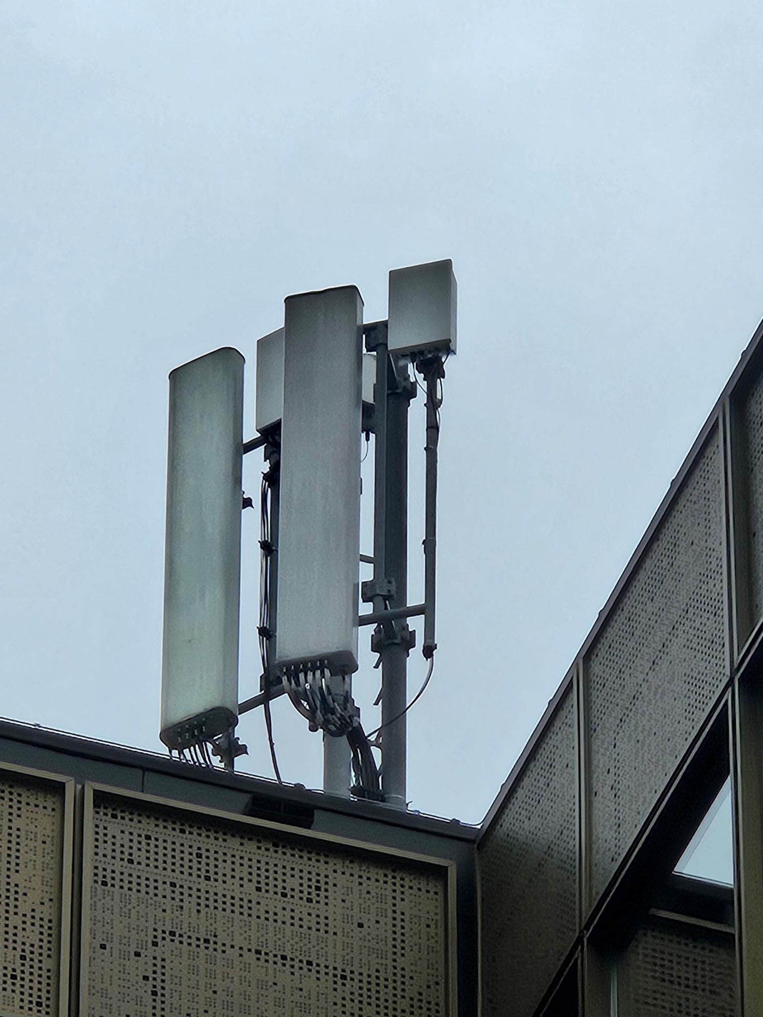 KPN LTE mast next to Grote Markt