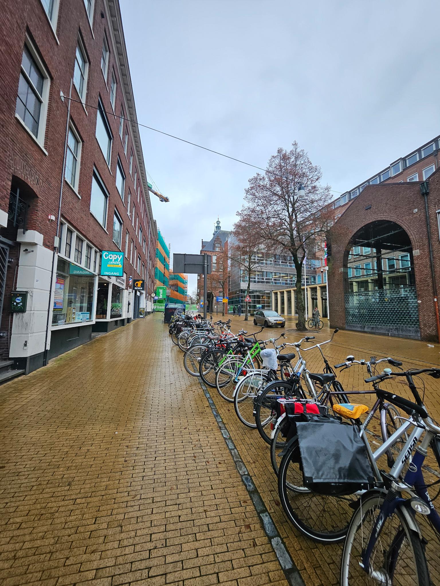 Licence plate recognition camera for the low emission zone – this is where the camera is looking